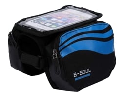 Bolsa Estrutura Bicicleta Porta Telefone Dupla Bolsa Azul Yizhood