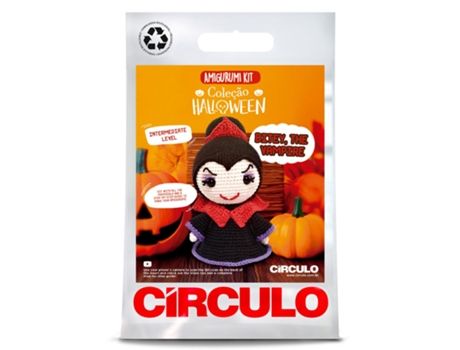 Kit De Crochet Circulo Amigurumi Halloween Collection Vampira Ci476331 5/848618