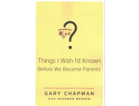 Livro things i wish id known before we became de gary d. chapman (inglês)
