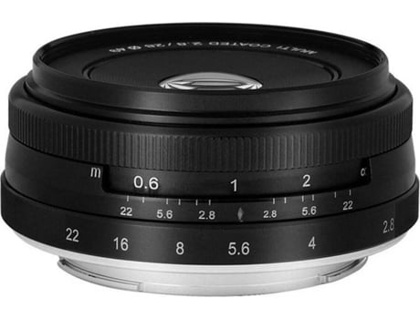 Objetiva  28mm f/2.8   (Encaixe: Micro 4/3 - Abertura: f/2.8)