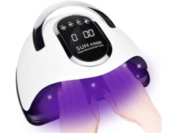Lâmpada de Unhas Led Uv 280w, Secador Esmaltes 66 Contas com Configurações Sensor Automático/4 Timer GOKOCO