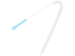 Escova De Ralo Flexível Clispeed Para Pia E Banheiro, Cerdas Espirais, Limpador De Tubos Em Abs Azul Para Remover