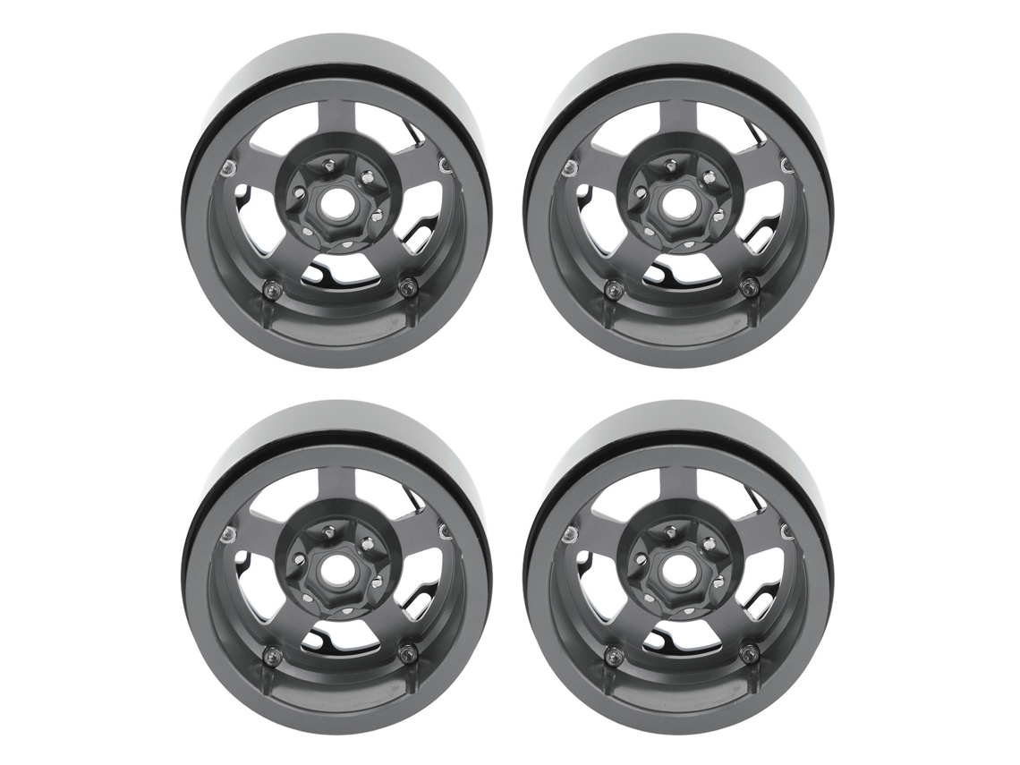 Roda LAXISCREED 2.2in Cnc Alumínio 1/10 Rc