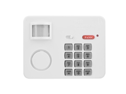 Sensor De Movimento Pir Sem Fio Alarme Com Teclado Senha E Controle Remoto Detector Infravermelho Segurança Residencial