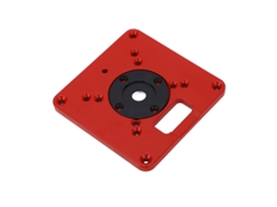 Placa De Inserção Para Mesa De Router Laxiscreed Em Liga De Alumínio Para Marcenaria