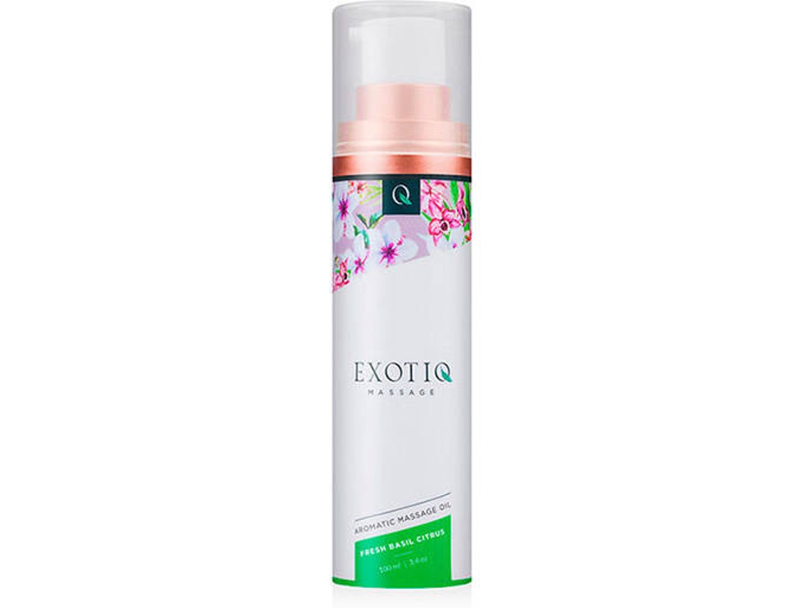 Óleo de Massagem EXOTIQ Manjericão E Frutas Cítricas 100 ml