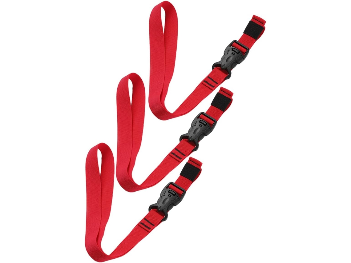 Conjunto De 3 Cintas Multifuncionais Nylon Para Bagagem Aboofan, Alta Resistência, Com Fivela De Plástico, Ideais Para