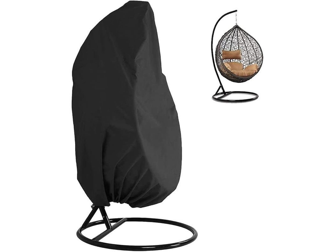 Funda Para Sillón Colgante Jardín Impermeable Resistente Uv Con Bolsa De Almacenamiento