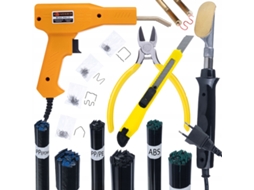 Set de Soldadura de Plástico 5 em 1 com 200 Grapas ROSFIX