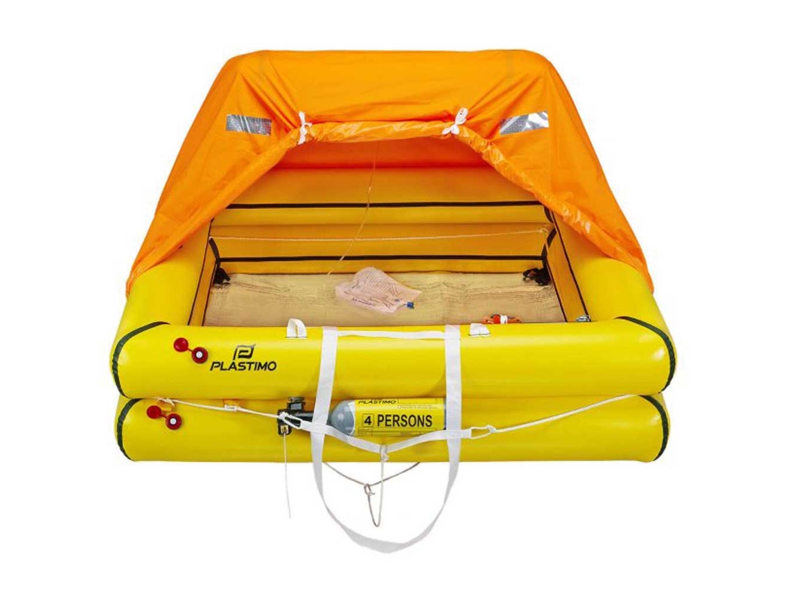 Orccaixa Cruiser 57044 Bote Salva-Vidas Dourado 4 Placesplastimo
