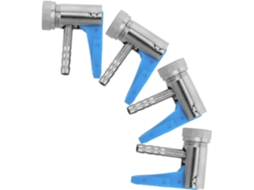 Conjunto De 4 Adaptadores Para Inflar Pneus Com Bico De Metal Travável