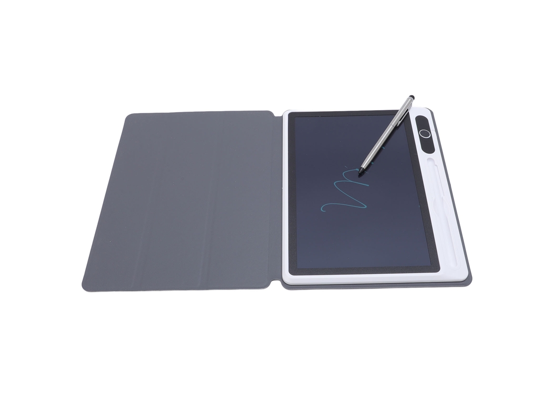 Mali tablet de Escrita Lcd com Sensor de Pressão e Bloqueio Inteligente Bloco de Desenho Eletrônico Preto