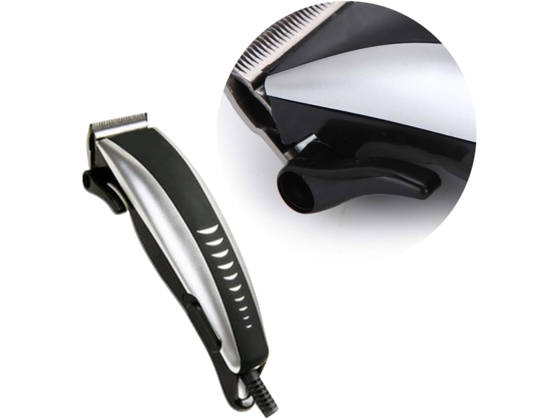 Máquina De Cortar Cabelo Elétrica Ac220v-ac240v Para Homens, Preta