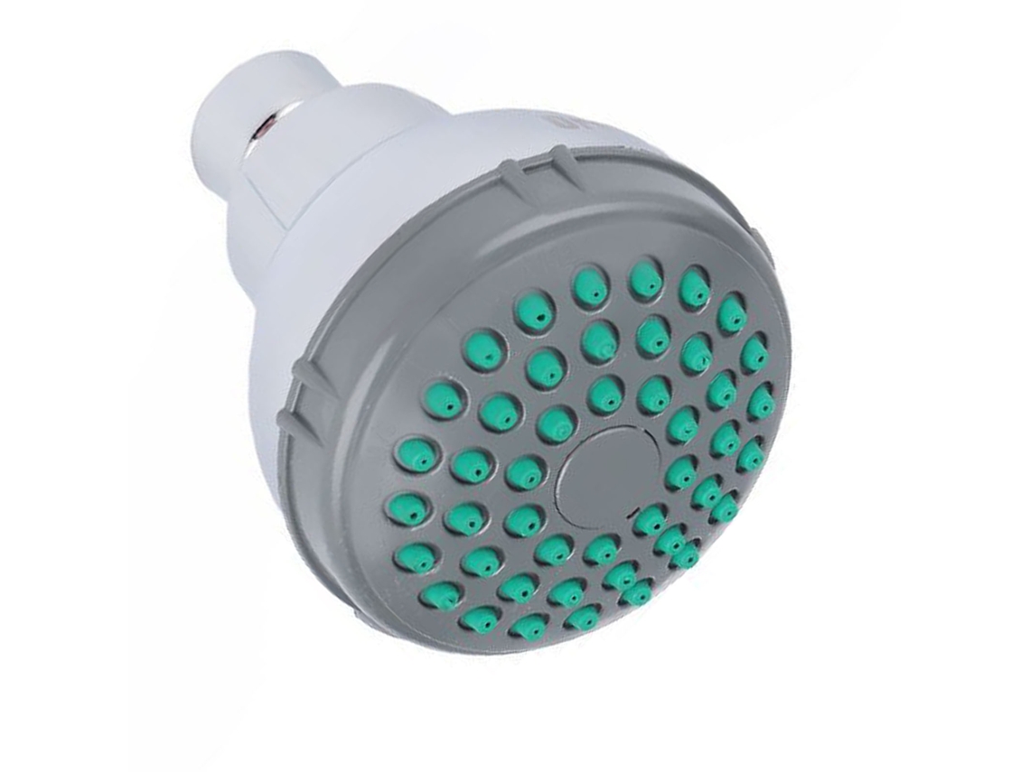 Chuveira de Alta Pressão Pequena com Saída Silicone Verde S/MARCA