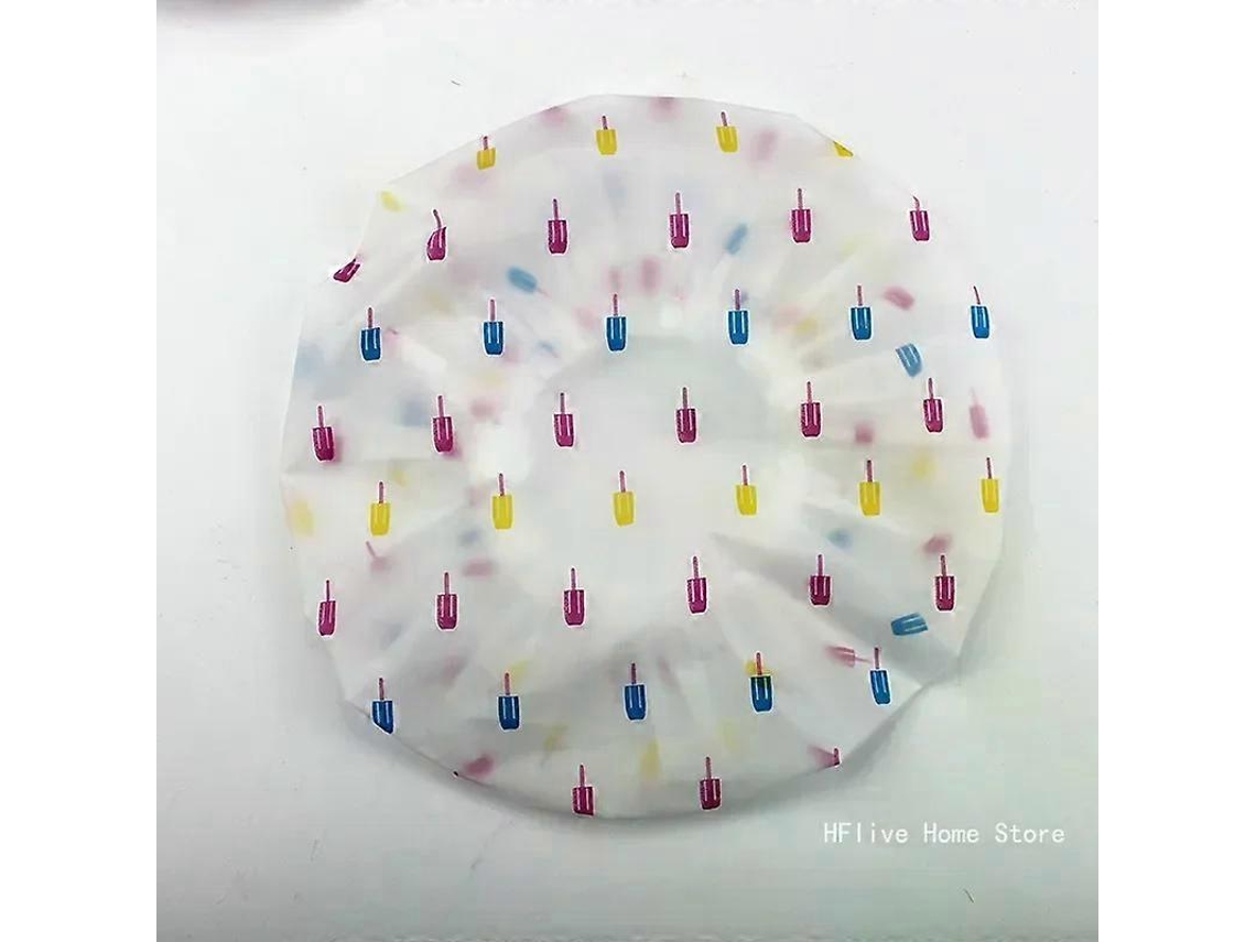Touca De Banho Impermeável Mais Vendida, Touca De Banho Elástica Espessa, Touca De Banho Feminina, Acessórios Para Spa E Banho, Produtos Para Sal