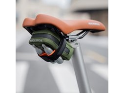 Bolsa De Selim Para Bicicleta Rockbros Preta Leve Com Capacidade Compacta De 3,5 Litros Portátil E Multifuncional Acessórios Para Bicicleta