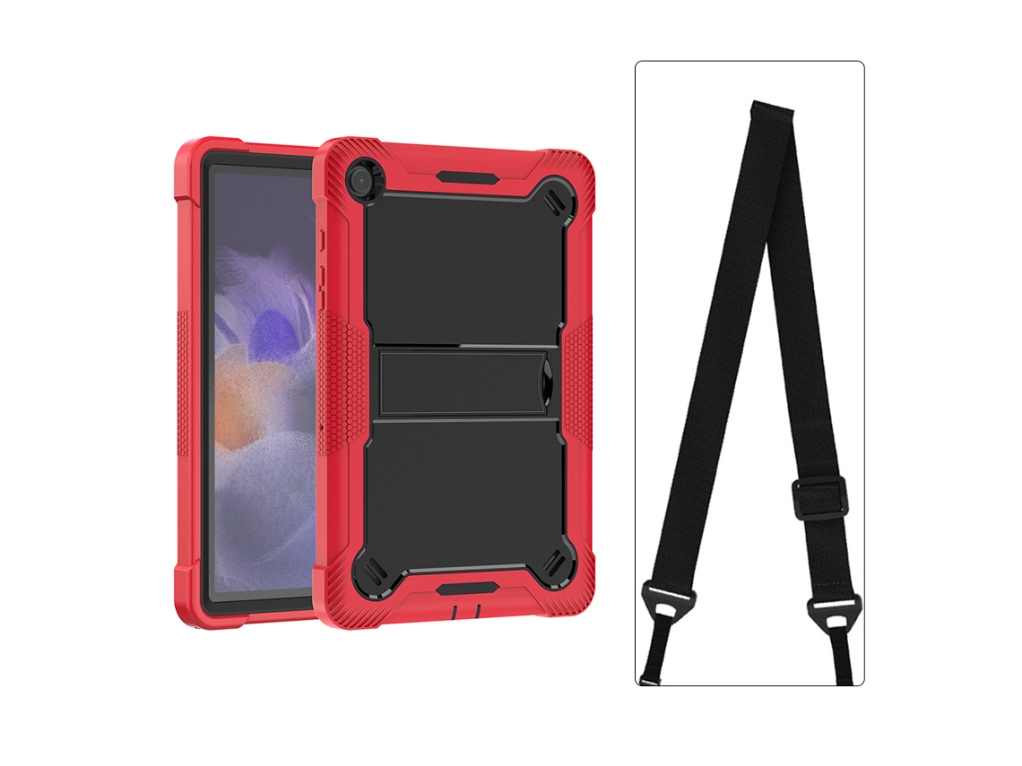 Capa Para T-mobile Revvl Tab 2 (2025) 10.1 Polegadas À Prova De Choque Com Suporte Integrado Panoona
