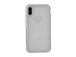 Capa LAXISCREED Ultra fina Phantom Series Iphone X Prata