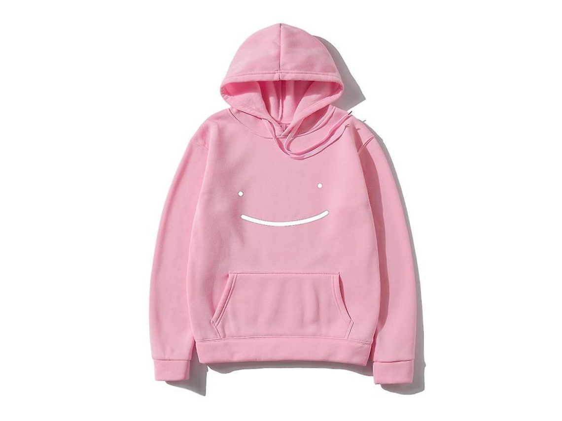 Rebe-sudadera Com Capuz Para Homens E Mulheres Harajuku Streetwear Casual Moda Oversized Kur Xl Pink B