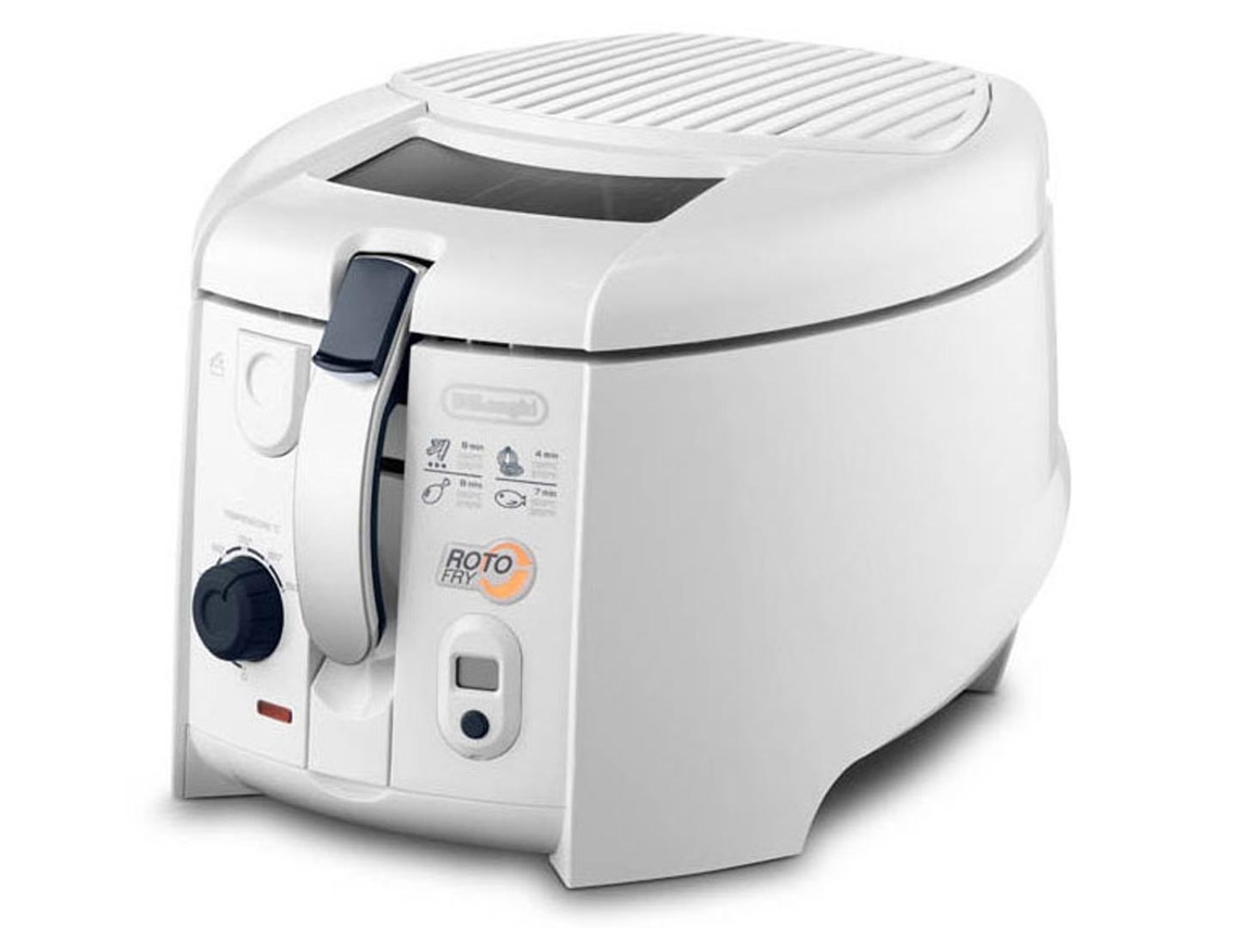 Fritadeira com Óleo DE'LONGHI F 28533 Fritadeira Simples 1800 W (1 kg - Branco)