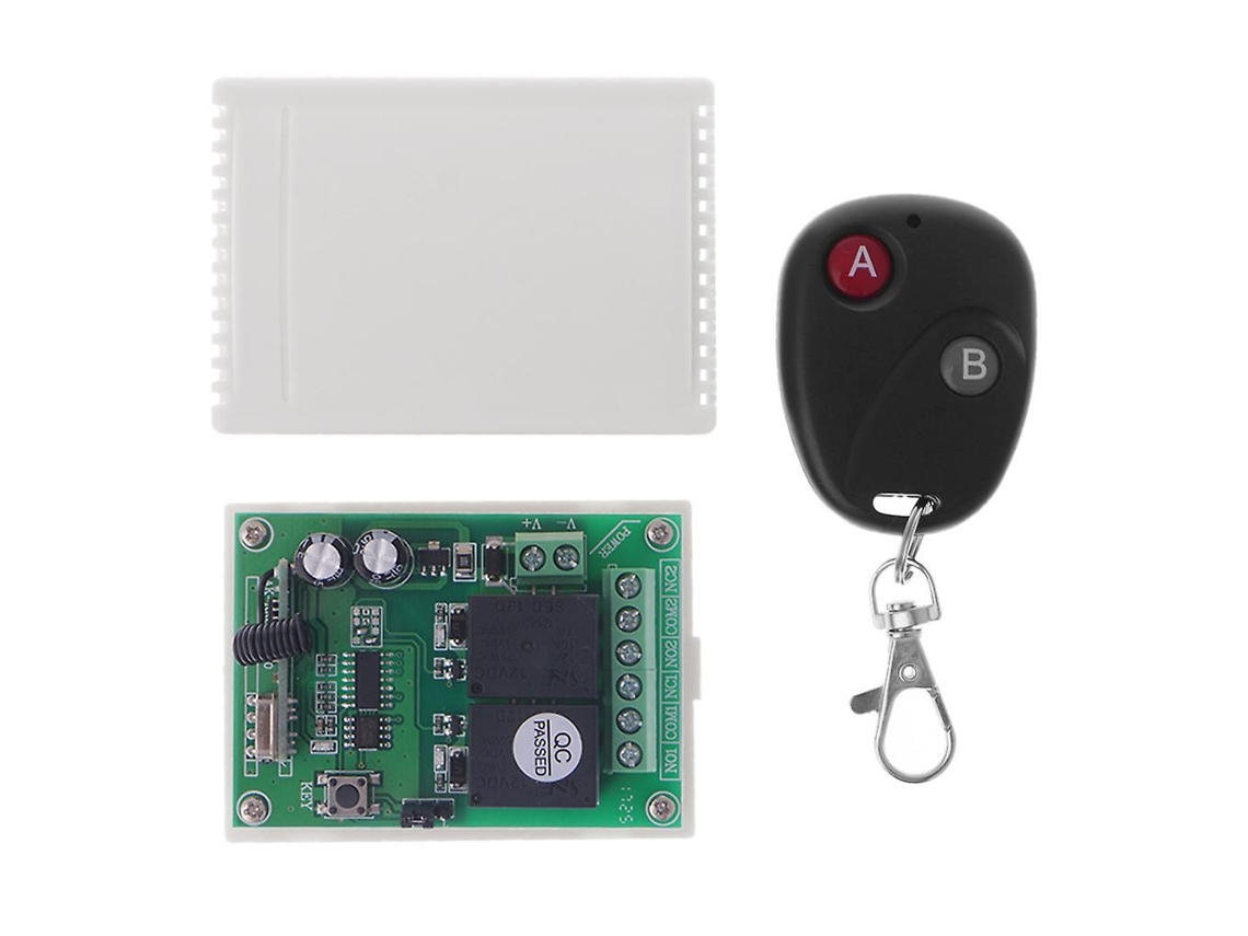 Receptor e Transmissor de Relé Universal 2ch para Controle Remoto de 433 Mhz para Porta de Garagem. TAISHENGDA