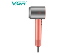 (padrão Europeu Rosa) Secador De Cabelo Silencioso Com Íons Negativos E Múltiplas Configurações De Temperatura Para Cuidados Com Os Cabelos