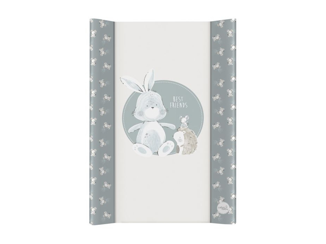 Colchão Para Mudar A Fralda Espesso Lavável Durável Amigos, 70x50 Cm Certificado Öko Tex, Impermeável Ceba Baby