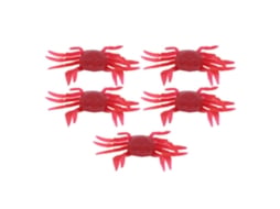 Isca Artificial de Caranguejo 3d Soft Lure 5pçs
