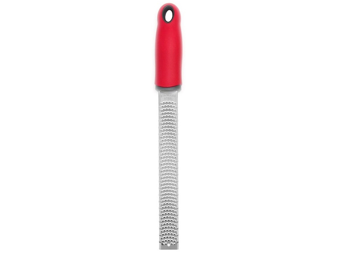 Ralador De Queijo Em Aço Inoxidável, Ralador De Limão, Ralador De Frutas, Preto E Vermelho