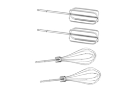 Conjunto De 4 Batedores De Aço Inoxidável Para Batedeira Manual, Acessórios Para Batedores, Peça Para Batedeira Manual