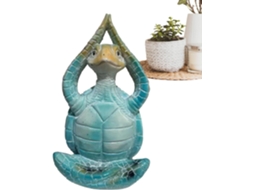 Estátua de Tartaruga Marinha, Resina, Tartaruga de Jardim, Decoração Marinha Meditativa, Estátua de Jardim, Artesanato, CHABERLU