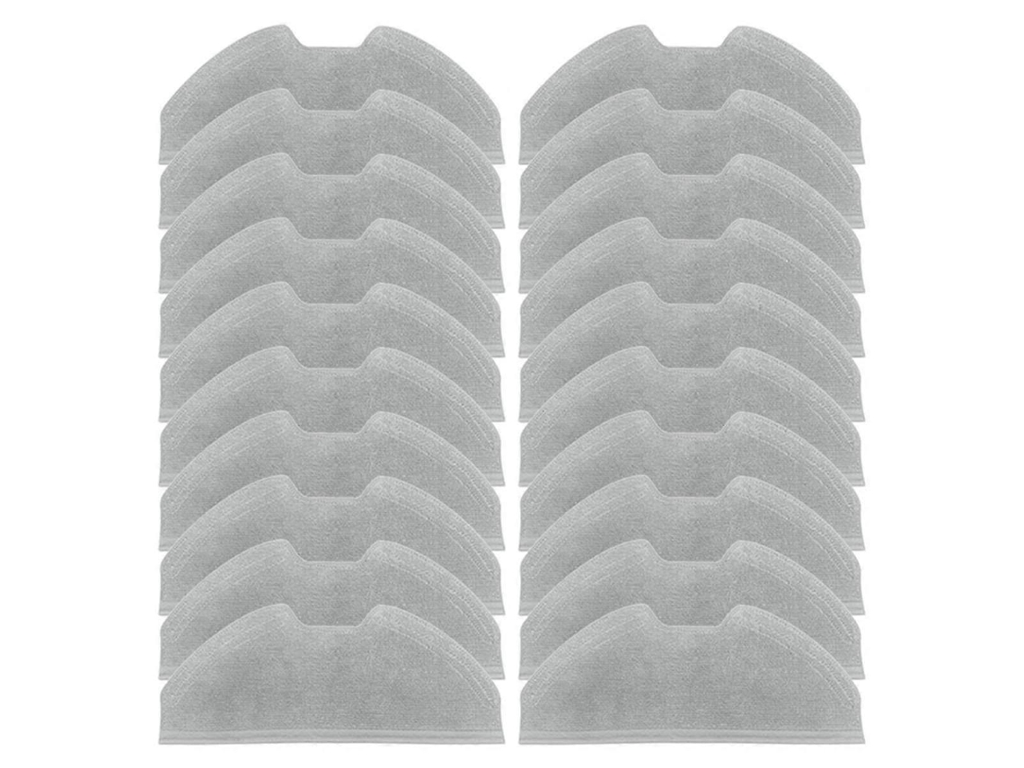 Conjunto de 20 peças de acessórios de reposição para aspirador robô X8 Pro: pano de limpeza, saco para pó e esfregão | S/BRAND