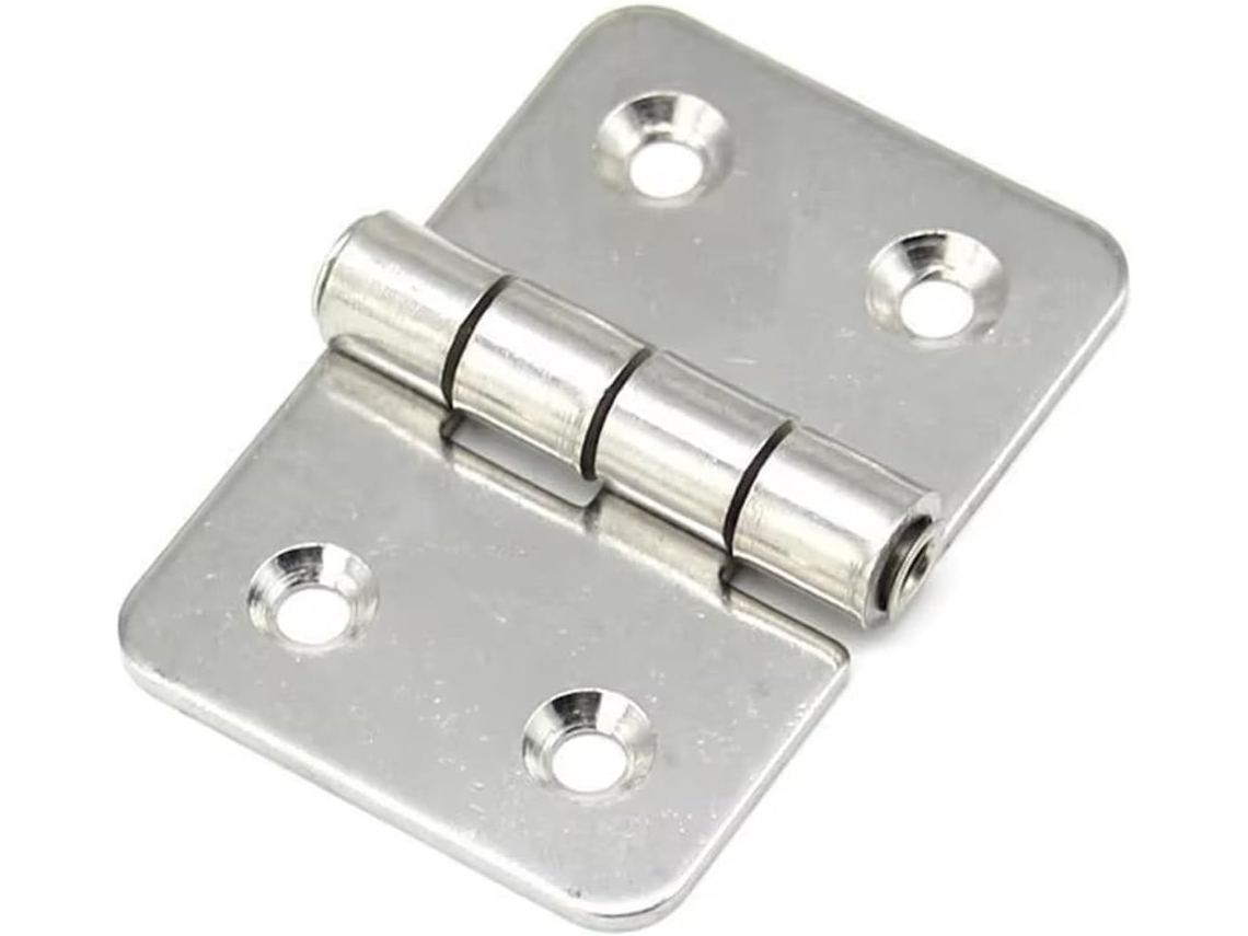 Dobradiça Industrial Para Porta De Armário Em Aço Inoxidável 304com Rolamento Giratório 1 Peça