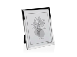 Porta-Retratos VERSA Prateado Metal Minimalista 1x20,5x15,5 cm