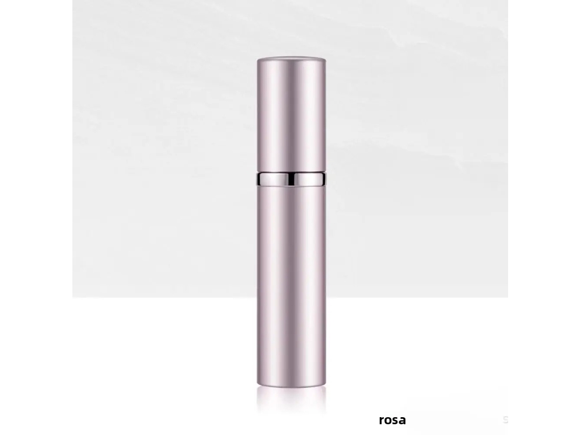 Mini Frasco Portátil de Alumínio Recarregável para Perfume em Spray de 5ml MDUG (rosa)