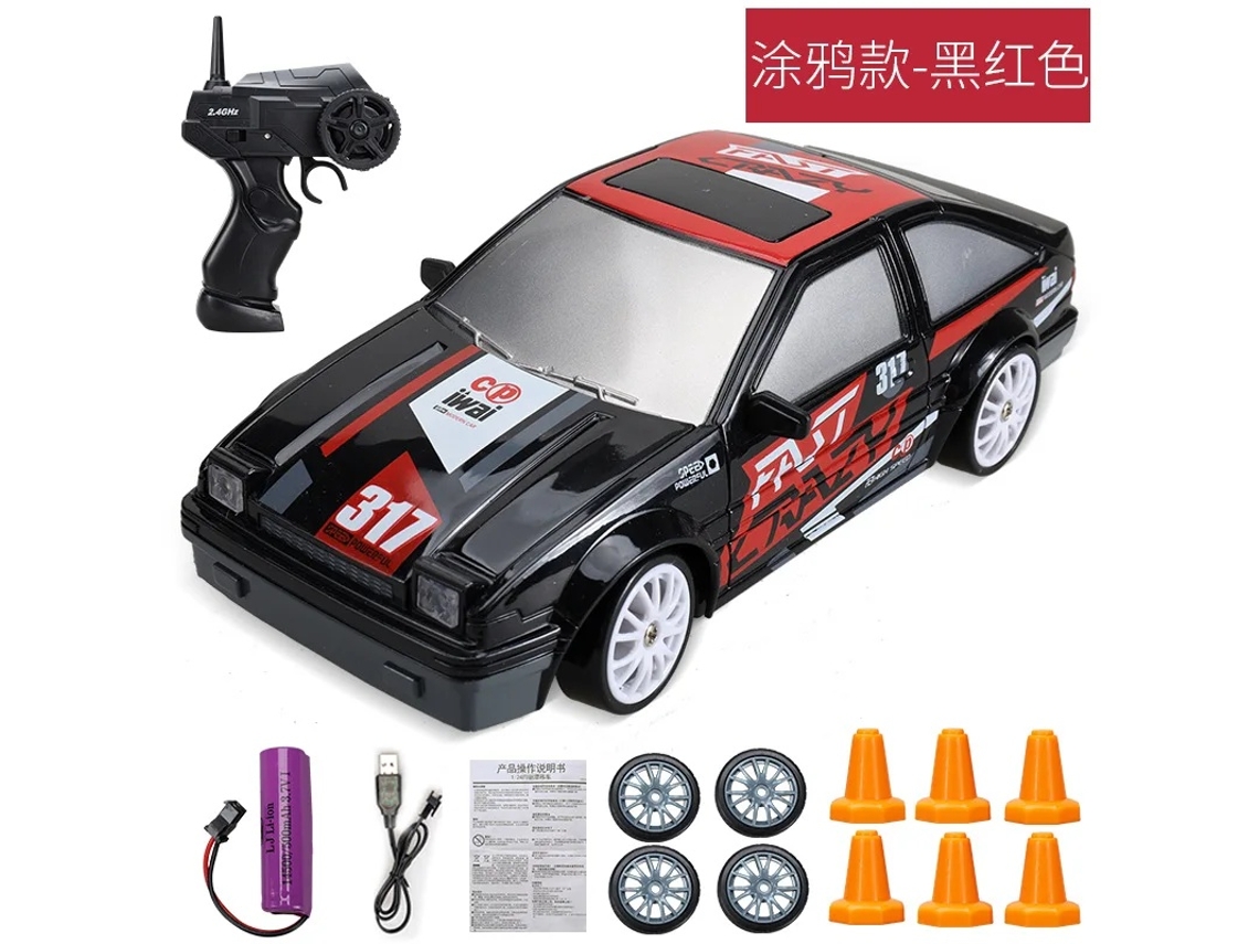 Lurelia Carro Drift Ae86, 2.4ghz, 1:24, Alta Velocidade, 20km/h