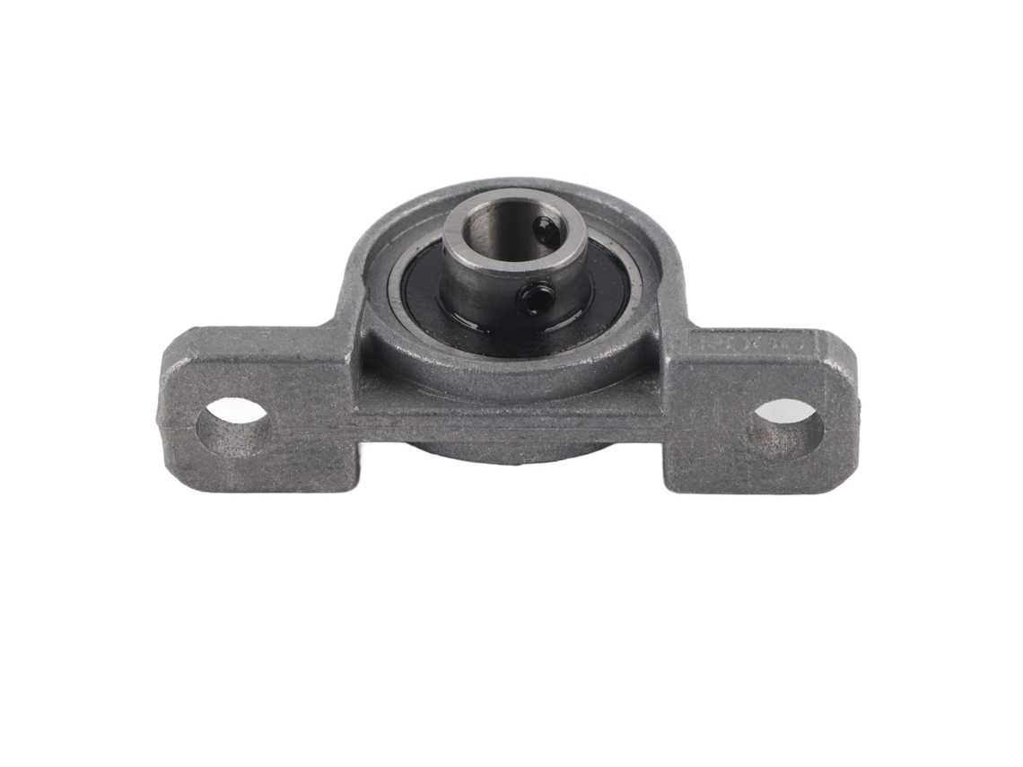 Carcaça De Rolamento Pillow Block Kp000 Liga De Zinco 10mm Diâmetro Interno Com Parafusos Fixação
