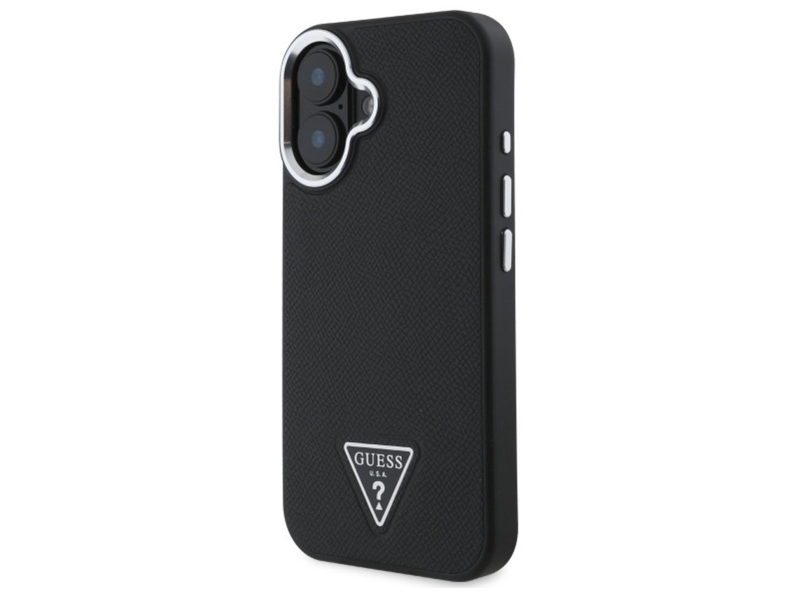 Capa para iPhone 16 Plus GUESS Rígida Preto