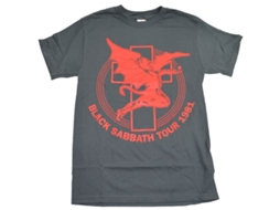 Black Sabbath Tour Art 81 T-shirt Unisex Adults Size:s