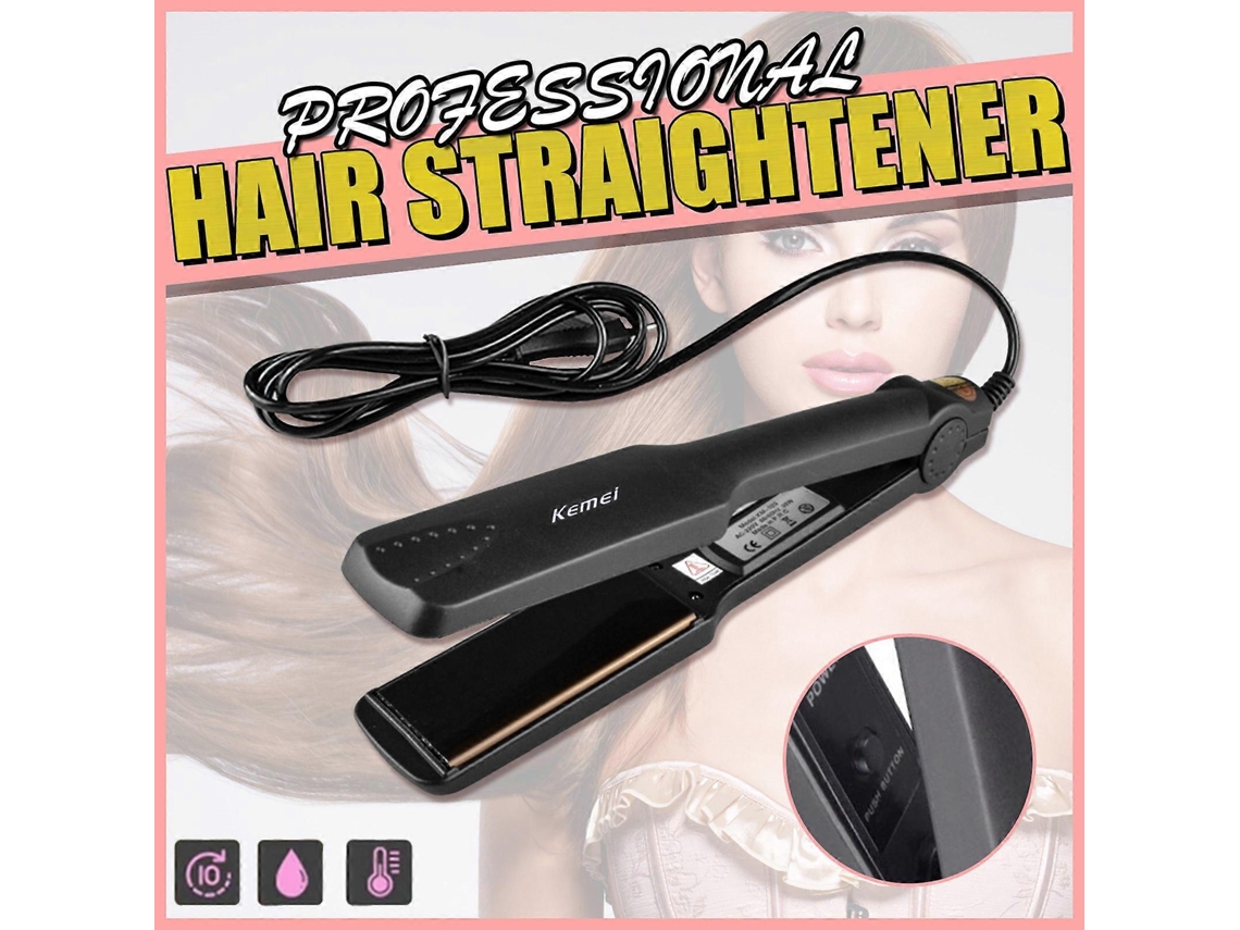 Prancha De Cabelo Com Íons De Cerâmica Nostalgia88