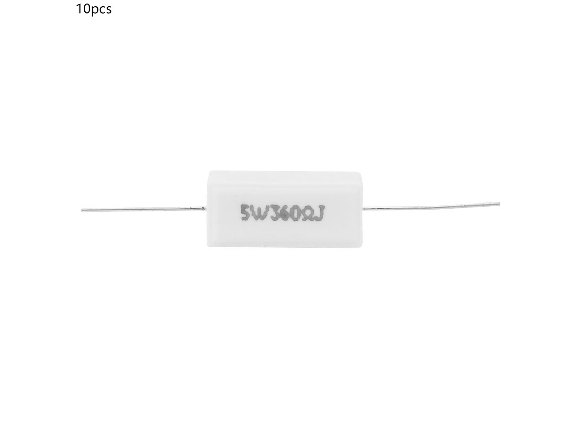 Resistência de Cimento 5w 360r 10 Peças