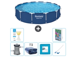 Bestway Piscina Bestway Steel Pro Redonda - 396x84 Cm - 7-peças S319