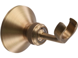 Suporte De Chuveiro Bronze Com Montagem Ajustável Alternativa Forte À Ventosa Para Vidro E Azulejo Design Prova Ferrugem