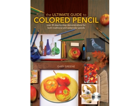 Livro the ultimate guide to colored pencil de gary greene (inglês)