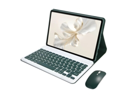 Capa Com Teclado Para Tablet Honor Gt De 11,5 Polegadas, Teclado Sem Fios Com Rato Bluetooth E Suporte Multiângulo. Verde Hexinyigjly