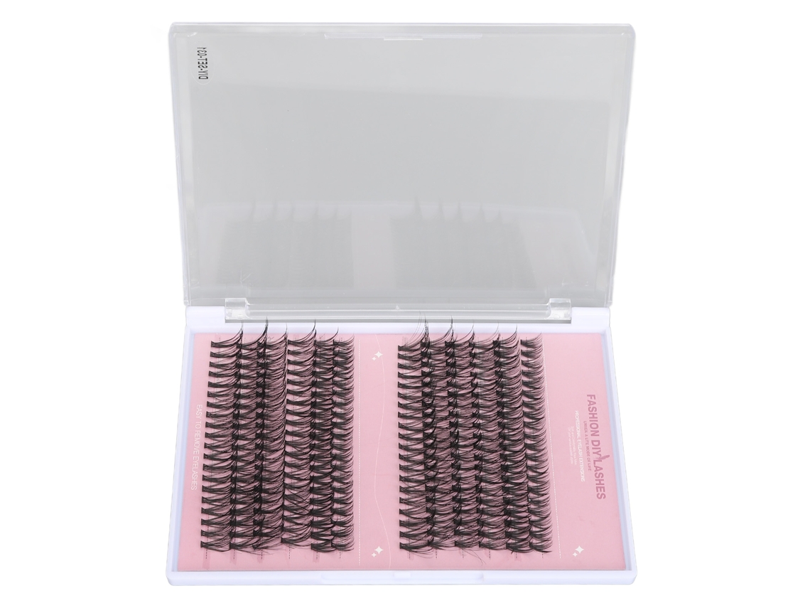 Kit De Extensão De Cílios Eoocoo (d Curl, Cor Rosa)
