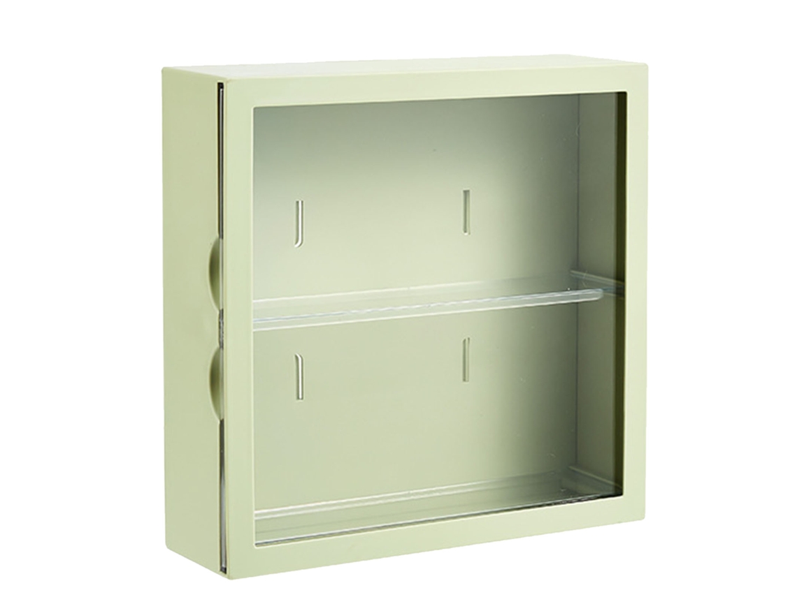 Vitrine de Parede para Bonecos Verde Abacate S/MARCA