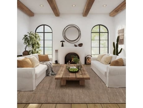 Tapete Aspecto Juta Bege 160x225