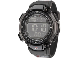 Sector Masculino R3251172125 Street Analog Display Analógico Quartzo Preto Relógio Ushion