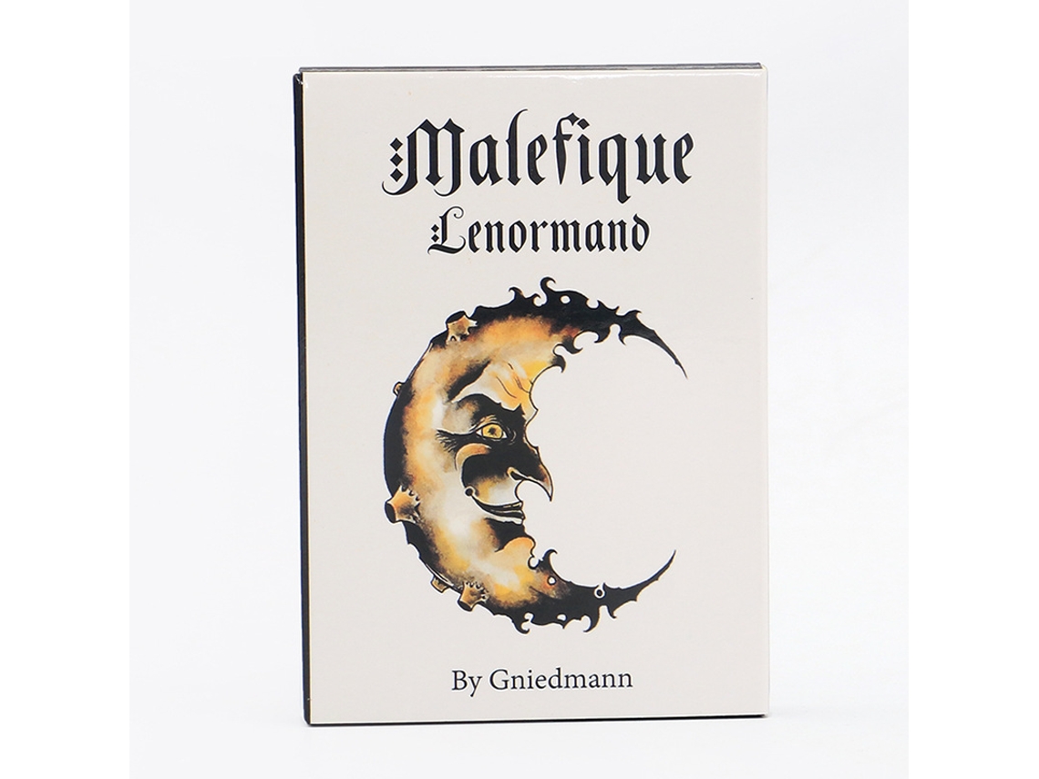 A Versão Em Inglês Do Jogo De Cartas Oráculo "malefique Lenormand" Apresenta 36 Cartas Oráculo Interativas.